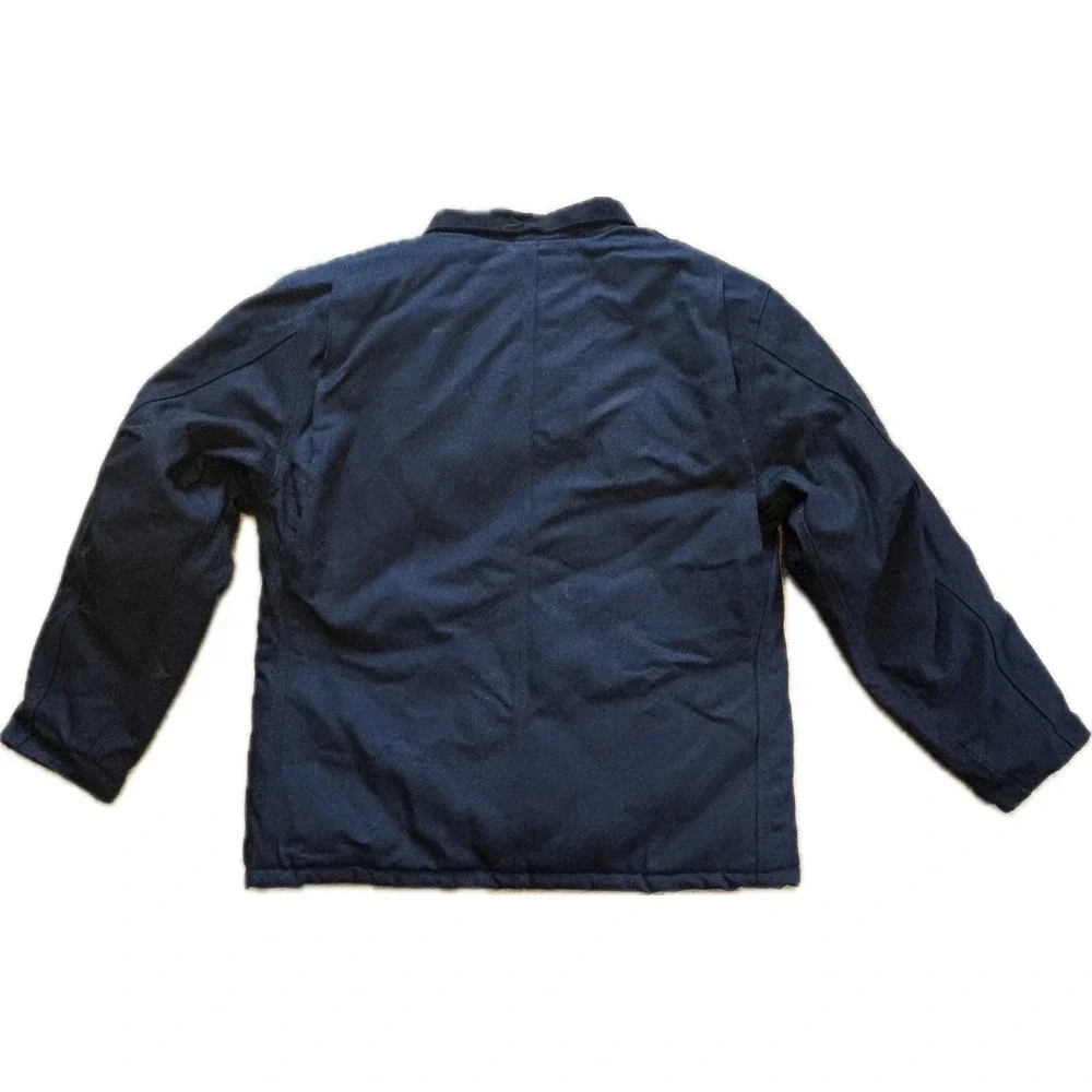 Carhartt OC0003-M Loose Fit Firm Duck Insulated Traditional Coat Black Mens L - Picture 2 of 10